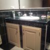 Frontal de puertas para mueble de baño de madera a la medida