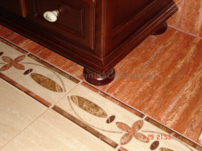 Mueble de baño rústico de madera - Imagen 18