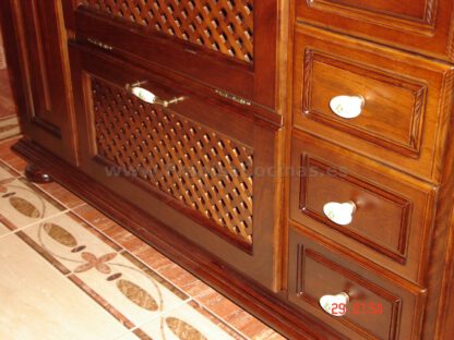 Mueble de baño rústico de madera - Imagen 14