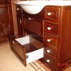 Mueble de baño rústico de madera - Imagen 17