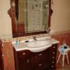 Mueble de baño rústico de madera - Imagen 5