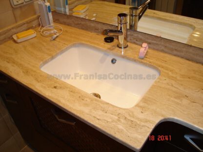 Mueble de baño tablero marino cerezo - Imagen 6