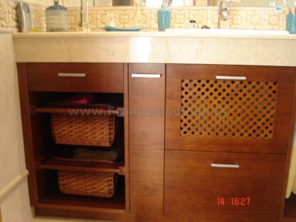 Mueble de baño multicapa cerezo - Imagen 4