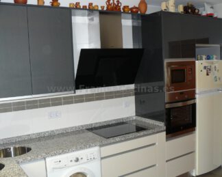 Muebles de cocina tirador efecto gola y oculto