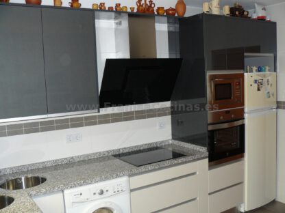 Muebles de cocina tirador efecto gola y oculto