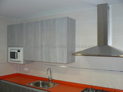 Muebles de cocina tirador efecto gola y tirador oculto - Imagen 5
