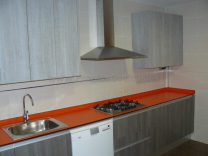 Muebles de cocina tirador efecto gola y tirador oculto - Imagen 19