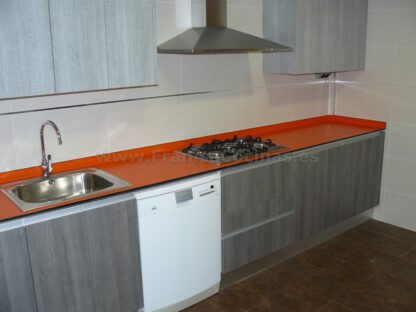 Muebles de cocina tirador efecto gola y tirador oculto - Imagen 20