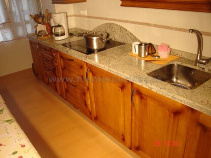 Muebles de cocina de madera de fresno - Imagen 4