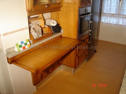 Muebles de cocina de madera de fresno - Imagen 12