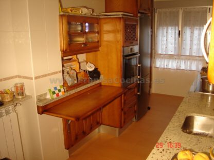 Muebles de cocina de madera de fresno - Imagen 13