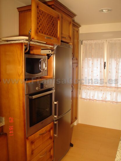 Muebles de cocina de madera de fresno - Imagen 17