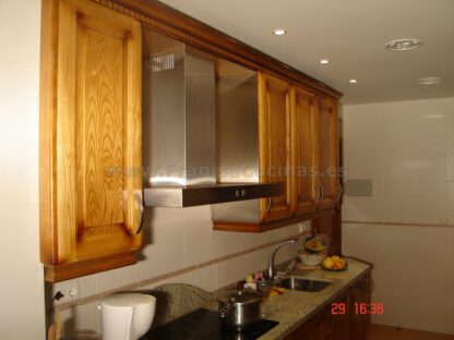 Muebles de cocina de madera de fresno - Imagen 2