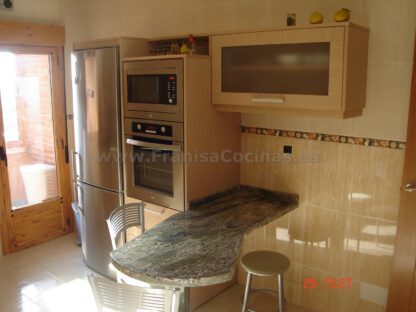 Muebles de cocina tablero marino Roble PR - Imagen 4