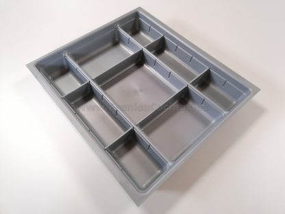 Organiza tu Cocina a tu Manera: Cubertero Gris Adaptable con Separadores Móviles - Imagen 10
