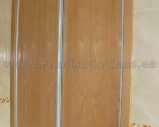 Armario empotrado 2 puertas correderas haya vaporizada