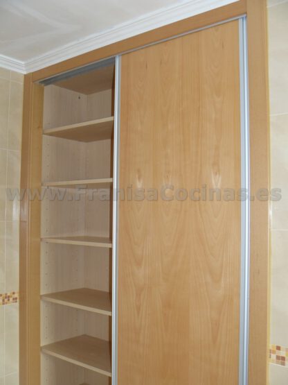 Armario empotrado 2 puertas correderas haya vaporizada - Imagen 10
