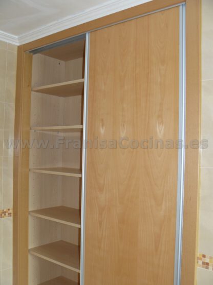 Armario empotrado 2 puertas correderas haya vaporizada - Imagen 7