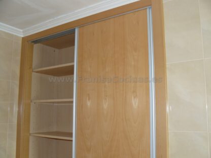 Armario empotrado 2 puertas correderas haya vaporizada - Imagen 9