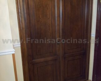 Armario empotrado puertas plegables