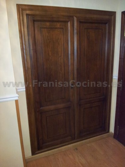 Armario empotrado puertas plegables