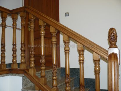 Balaustre de madera de roble - Imagen 3