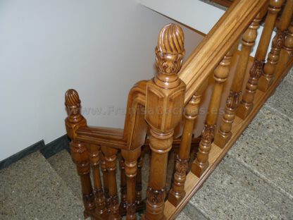 Balaustre de madera de roble - Imagen 22