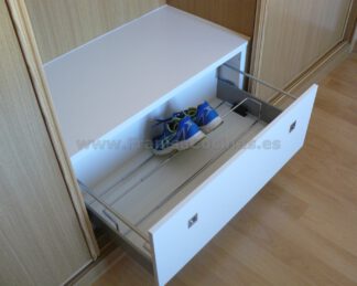 Distribución de interior de armario empotrado
