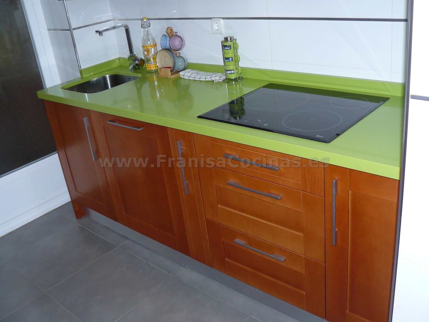 Muebles de cocina enmarcada madera haya - Imagen 3