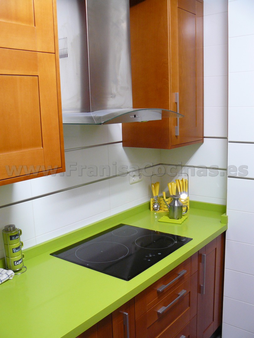 Muebles de cocina enmarcada madera haya - Imagen 4