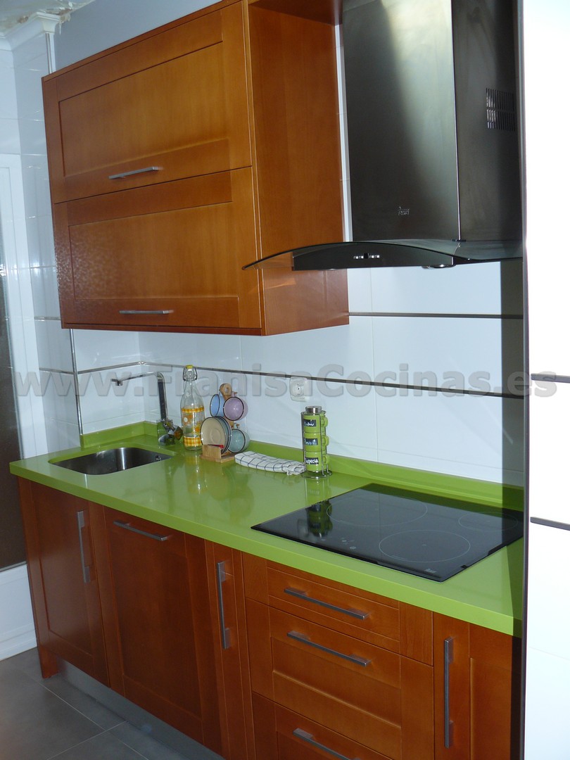 Muebles de cocina enmarcada madera haya - Imagen 2