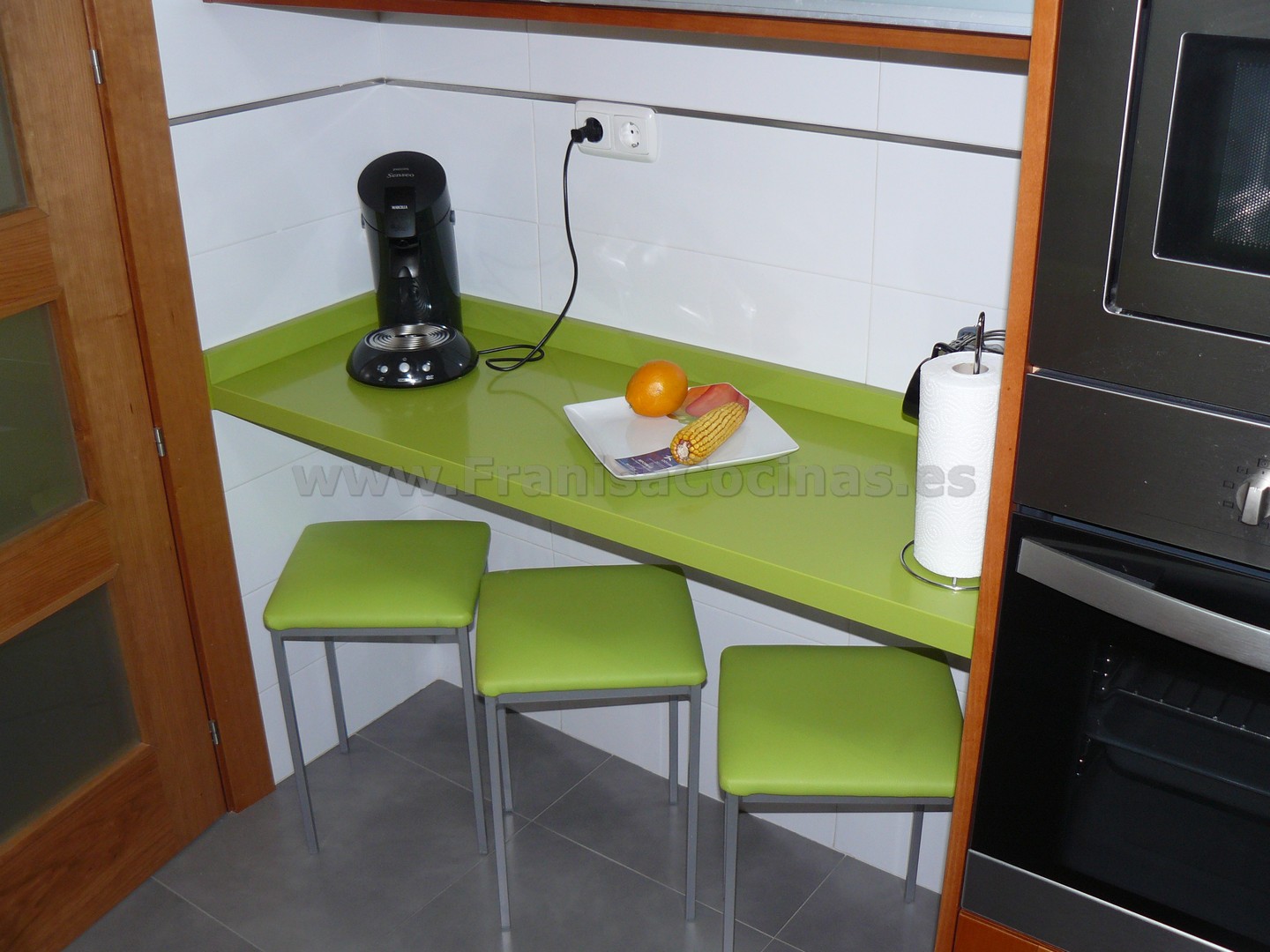 Muebles de cocina enmarcada madera haya - Imagen 7