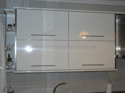 Muebles de cocina laminado estratificado blanco brillo AR+ - Imagen 4