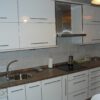 Muebles de cocina laminado estratificado blanco brillo AR+