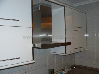 Muebles de cocina laminado estratificado blanco brillo AR+ - Imagen 9