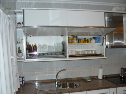 Muebles de cocina laminado estratificado blanco brillo AR+ - Imagen 14