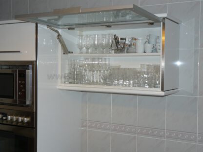 Muebles de cocina laminado estratificado blanco brillo AR+ - Imagen 22