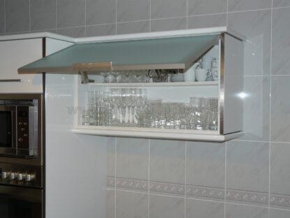 Muebles de cocina laminado estratificado blanco brillo AR+ - Imagen 23