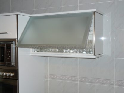 Muebles de cocina laminado estratificado blanco brillo AR+ - Imagen 24