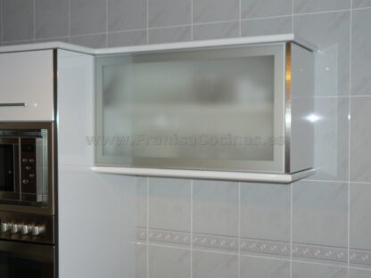 Muebles de cocina laminado estratificado blanco brillo AR+ - Imagen 25