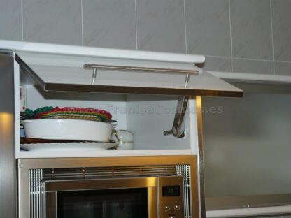 Muebles de cocina laminado estratificado blanco brillo AR+ - Imagen 26