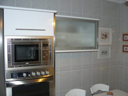 Muebles de cocina laminado estratificado blanco brillo AR+ - Imagen 27