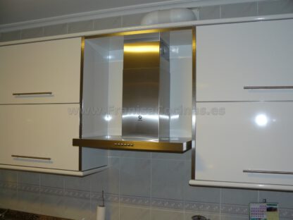 Muebles de cocina laminado estratificado blanco brillo AR+ - Imagen 30