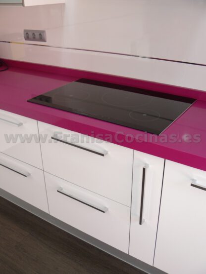 Muebles de cocina Luxe blanco alto brillo - Imagen 5
