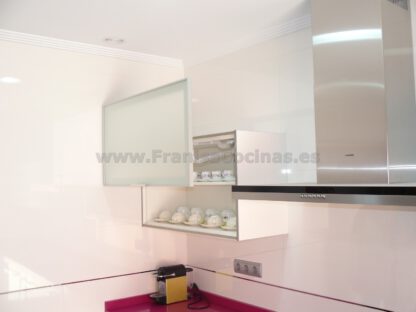 Muebles de cocina Luxe blanco alto brillo - Imagen 9