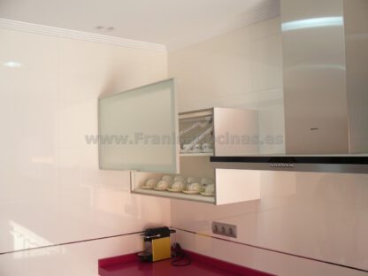 Muebles de cocina Luxe blanco alto brillo - Imagen 10