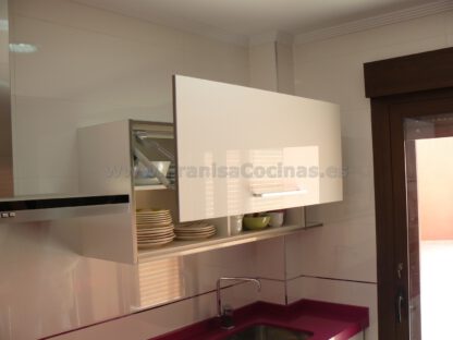 Muebles de cocina Luxe blanco alto brillo - Imagen 14