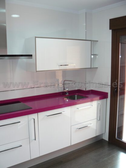Muebles de cocina Luxe blanco alto brillo - Imagen 20