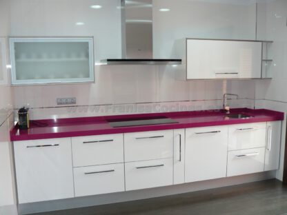 Muebles de cocina Luxe blanco alto brillo - Imagen 21