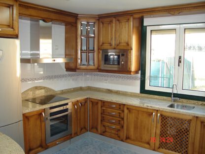 Muebles de cocina madera de fresno - Imagen 2